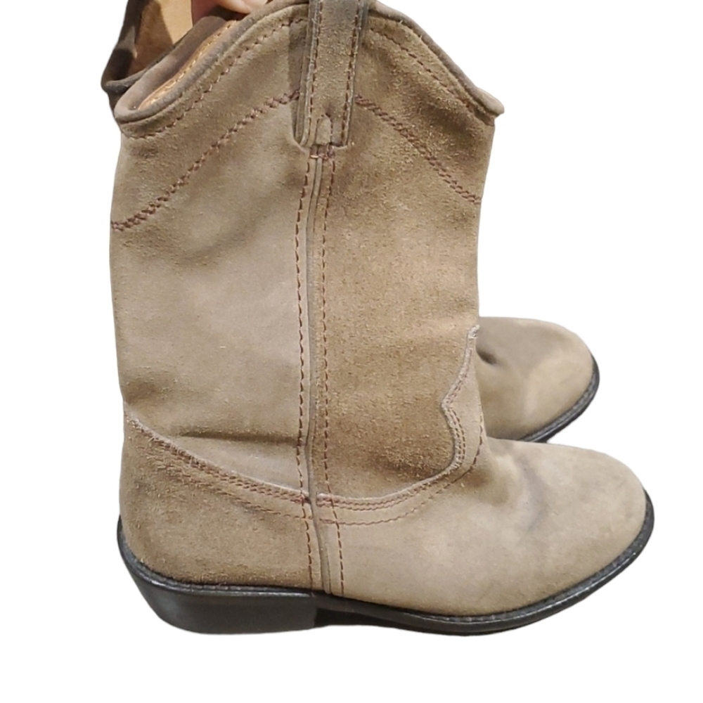 Steve Madden Lasoo leather Y2K shoes boots heels sz 7M